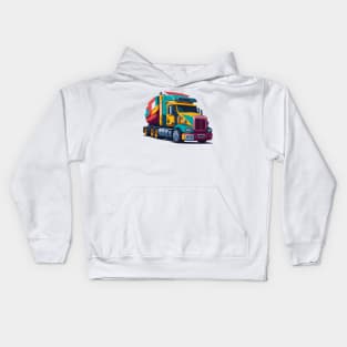 Cool Truck Kids Hoodie